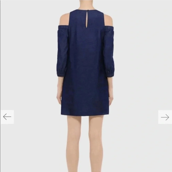 Tibi Cold Shoulder Mini Dress size 2 - Picture 2 of 6